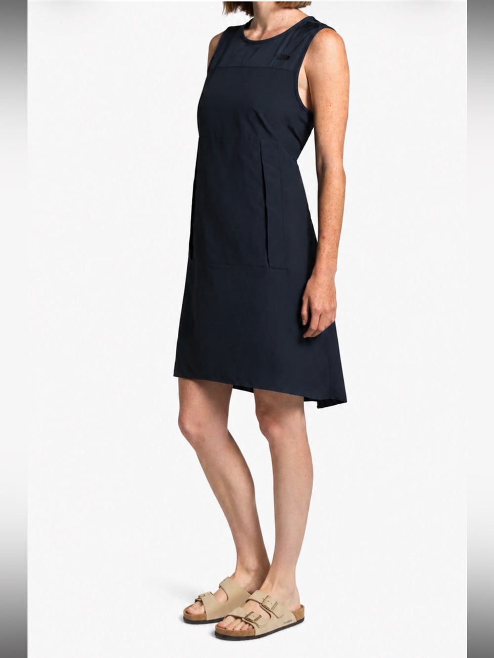 The North Face Explore City Bungee Travel Dress Small Black Sleeveless Outdoor